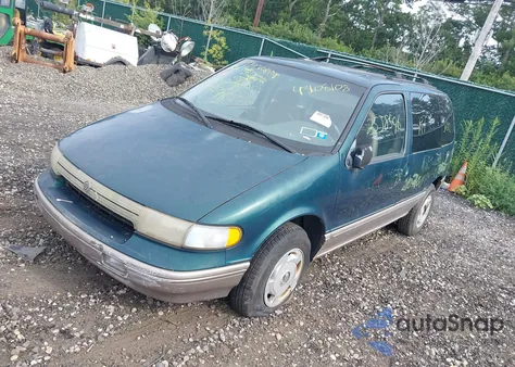 1995 Mercury Villager z USA, uszkodzony, nr VIN 4M2DV11W1SDJ79019